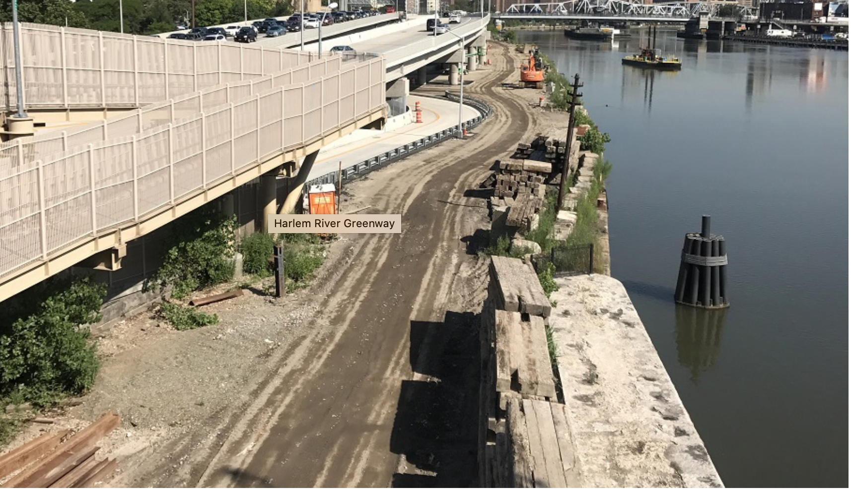 Harlem River Greenway before