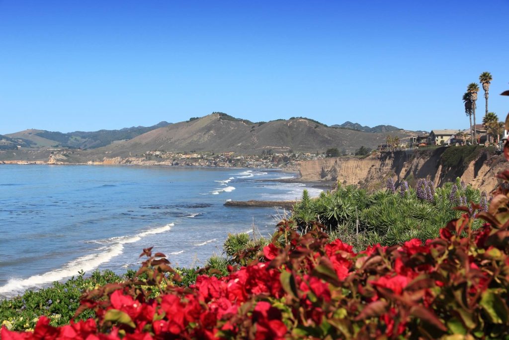 coastal view of san luis obispo california