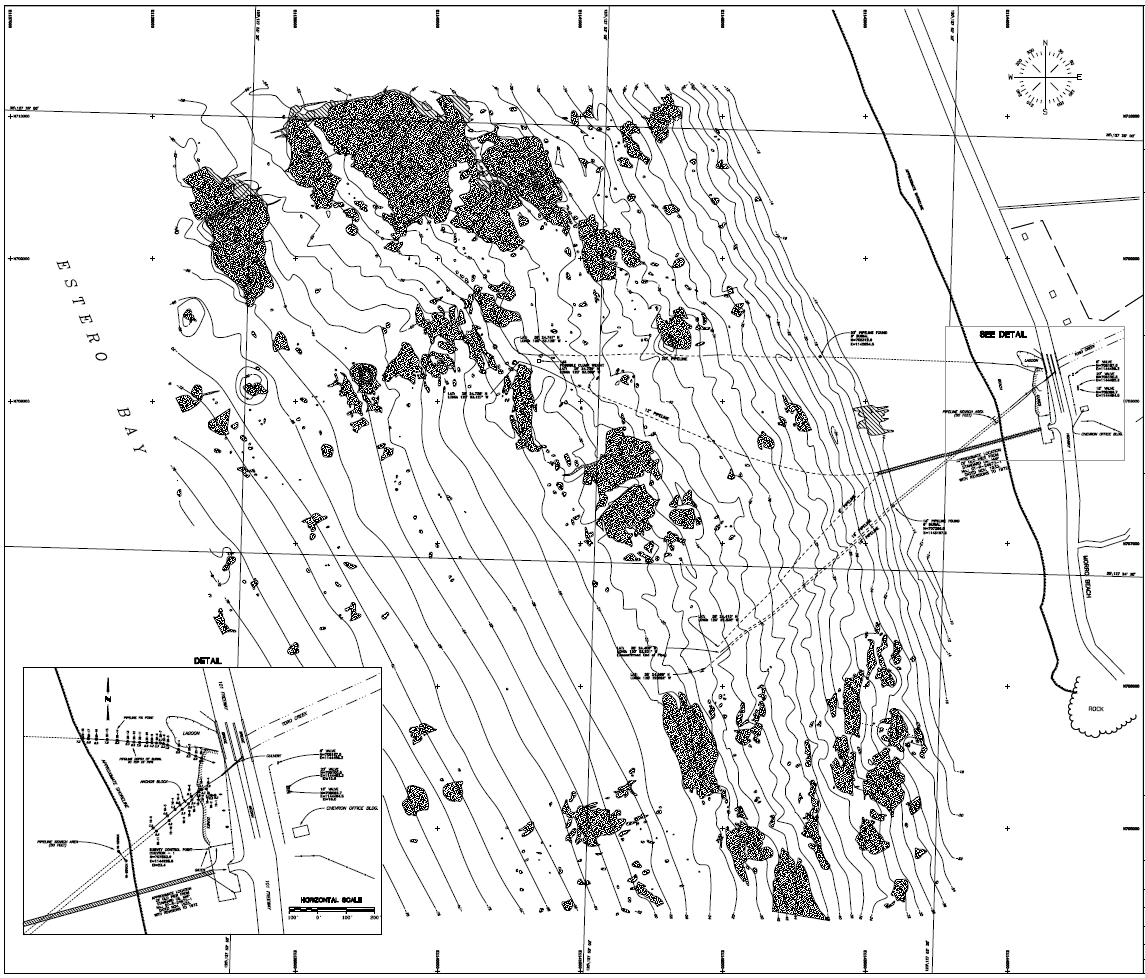 map of offshore site