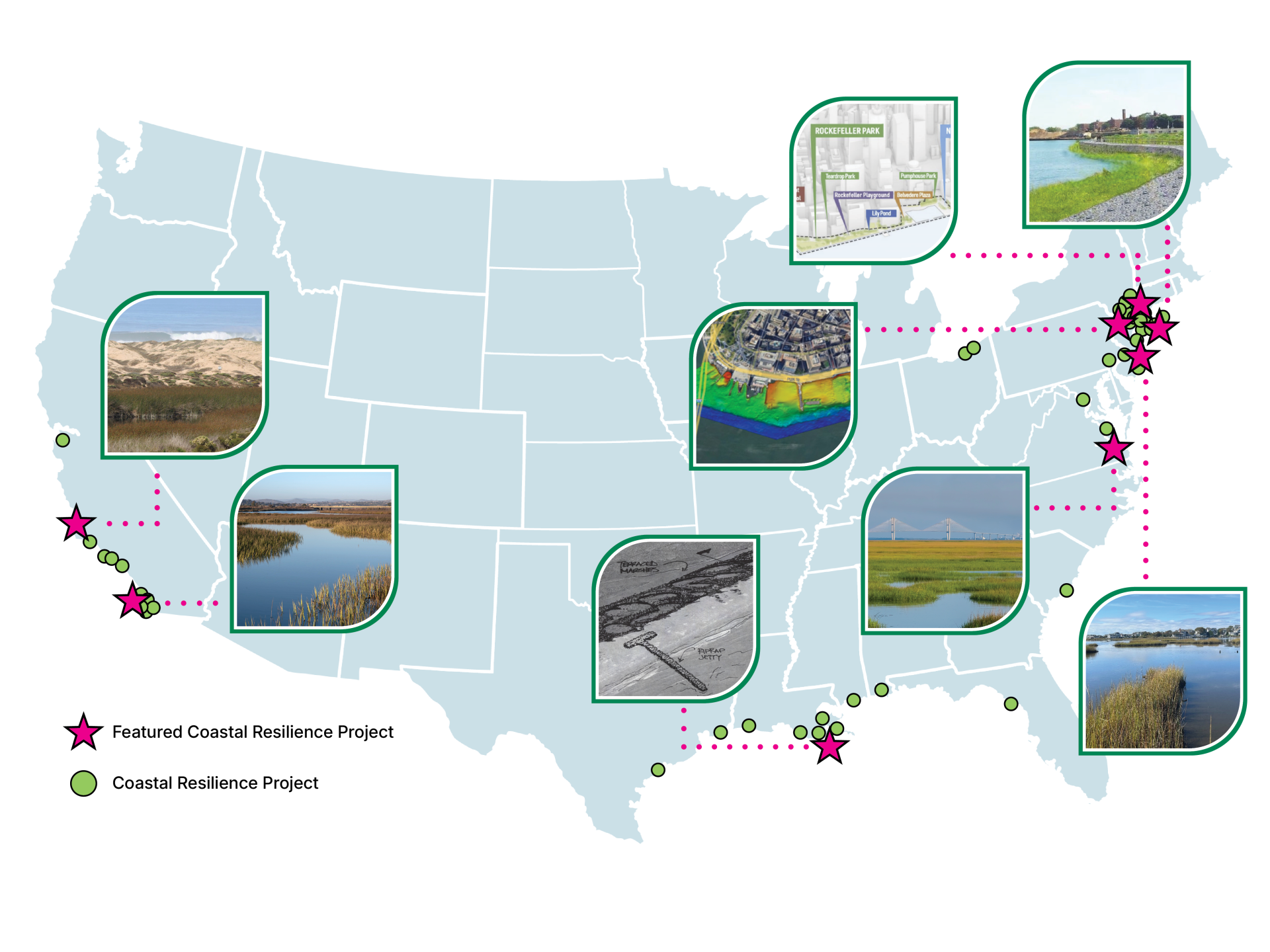 coastal resilience project map